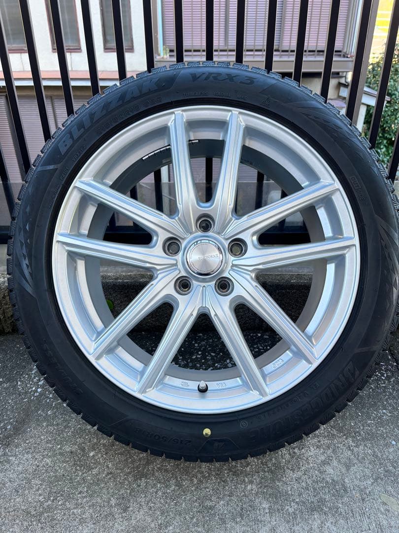 最終値下げ！☆バリ山☆ブリヂストンスタッドレス♪18インチ！綺麗☆ 手渡し限定