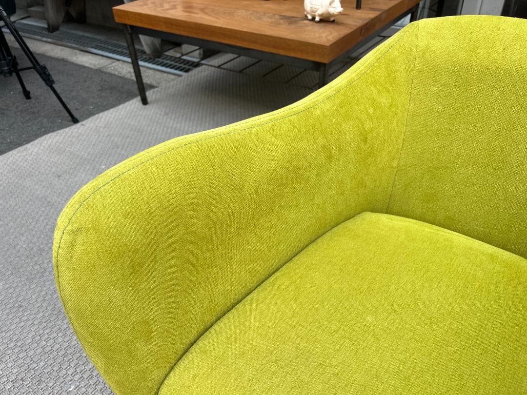 美品☆IDEE／イデー／MINI MILLER／ミニミラー／1Pソファ／グリーン