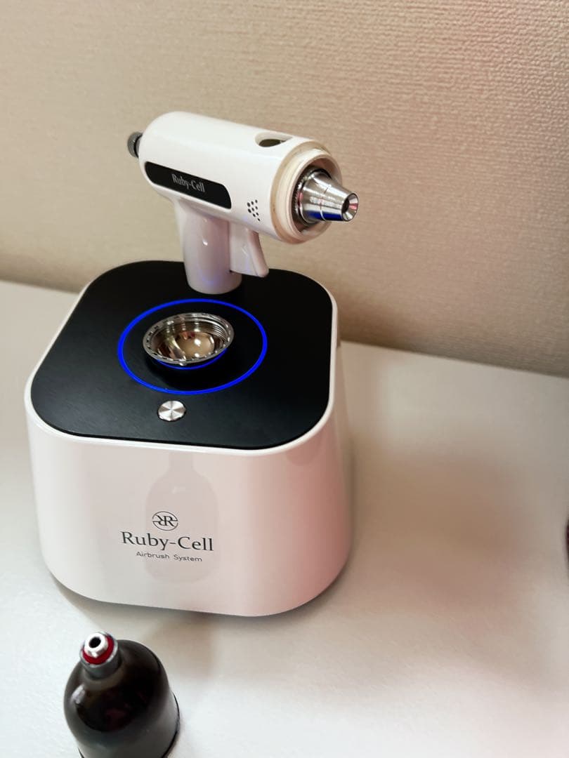 ルビーセルエアブラシ＆ヘアブラシ
