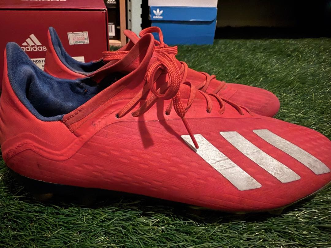 adidas Xシリーズ レッド サッカーシューズ