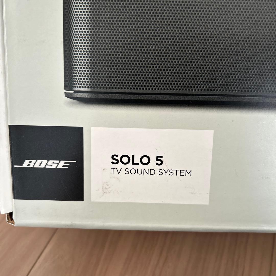 BOSE Solo5 TV sound system ボーズ