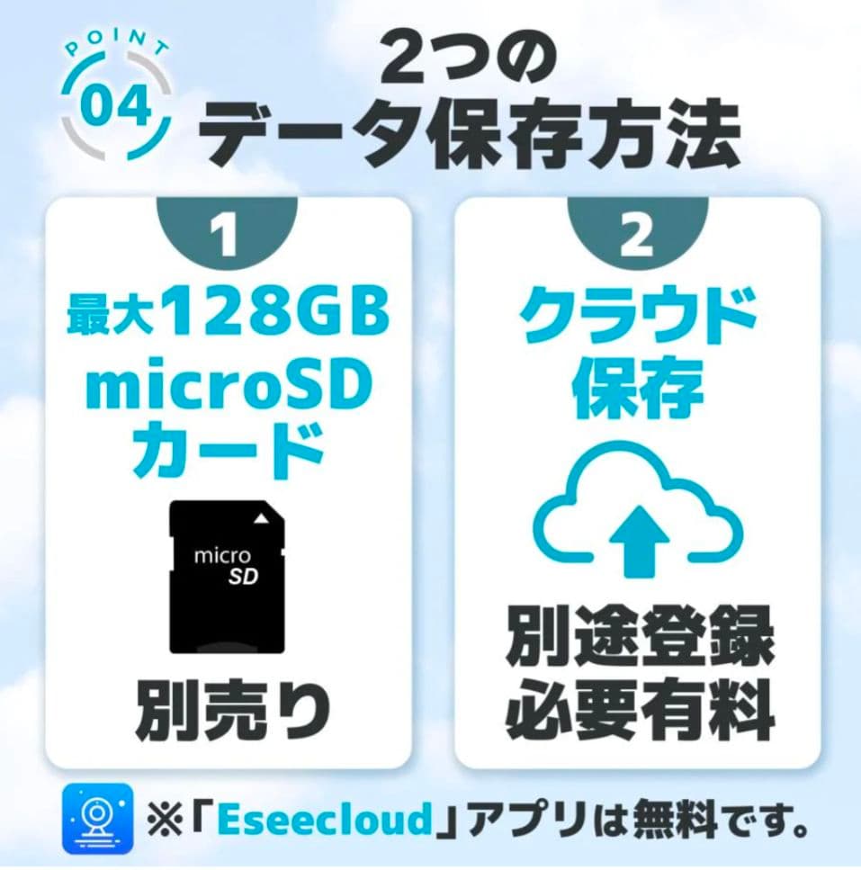 【新品】ソーラーパネル一体型防犯カメラ フルHD・IP65防水・スマホ連携対応
