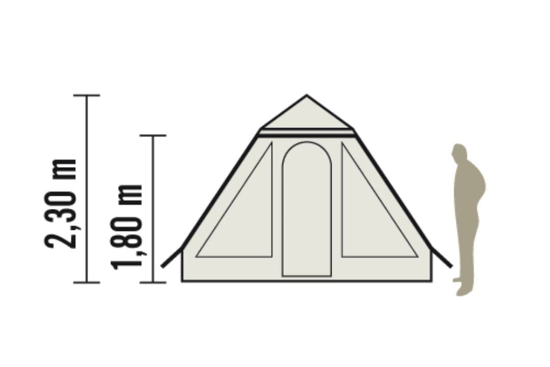 Cabanon Guadeloupe キャバノン コットンテント フランス製