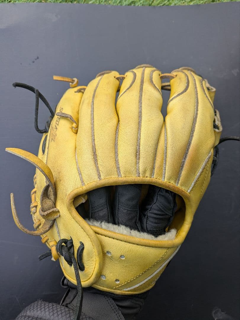 アシックス ゴールドステージ 硬式グローブ 美品