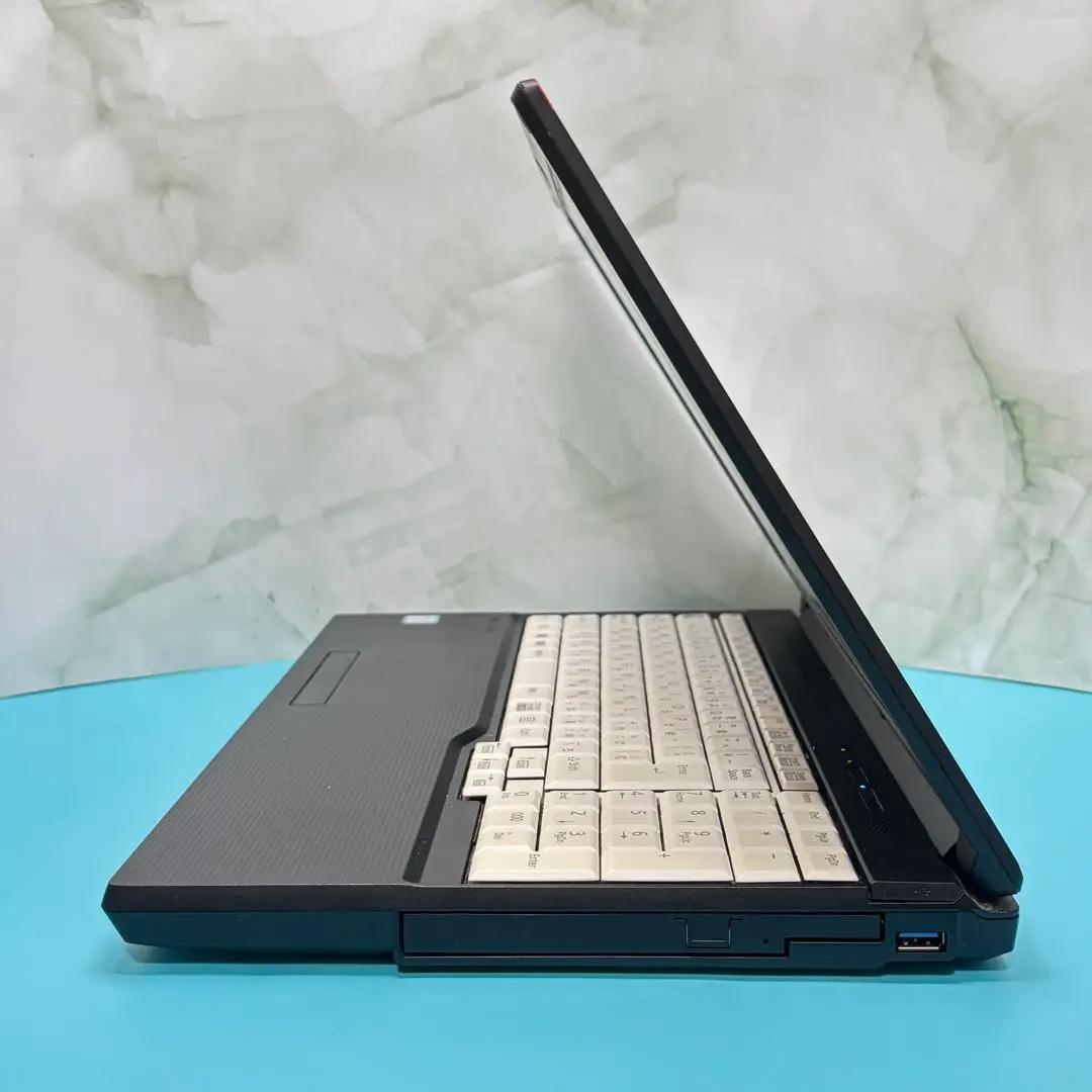 【Office2021付】富士通★Win11Pro★爆速SSD★i3ノートPC