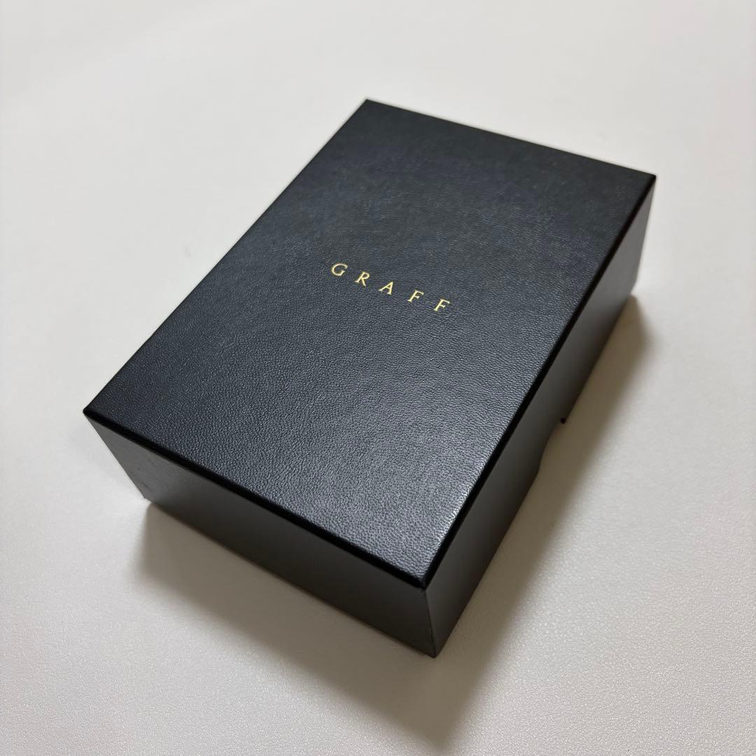 美品　グラフ　ピアス　ケース　空箱　レザー