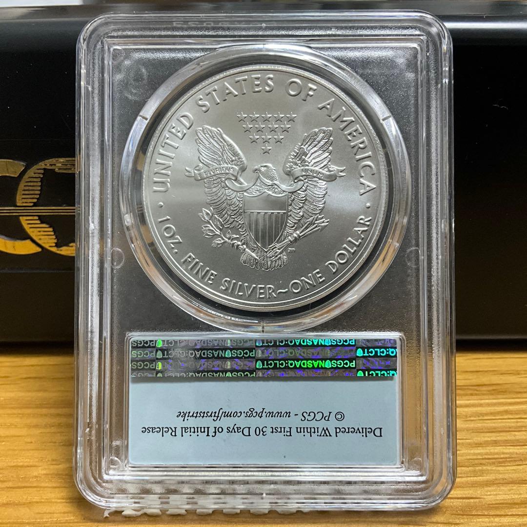 【新品】Silver Eagleイーグル銀貨2020 PCGS MS70