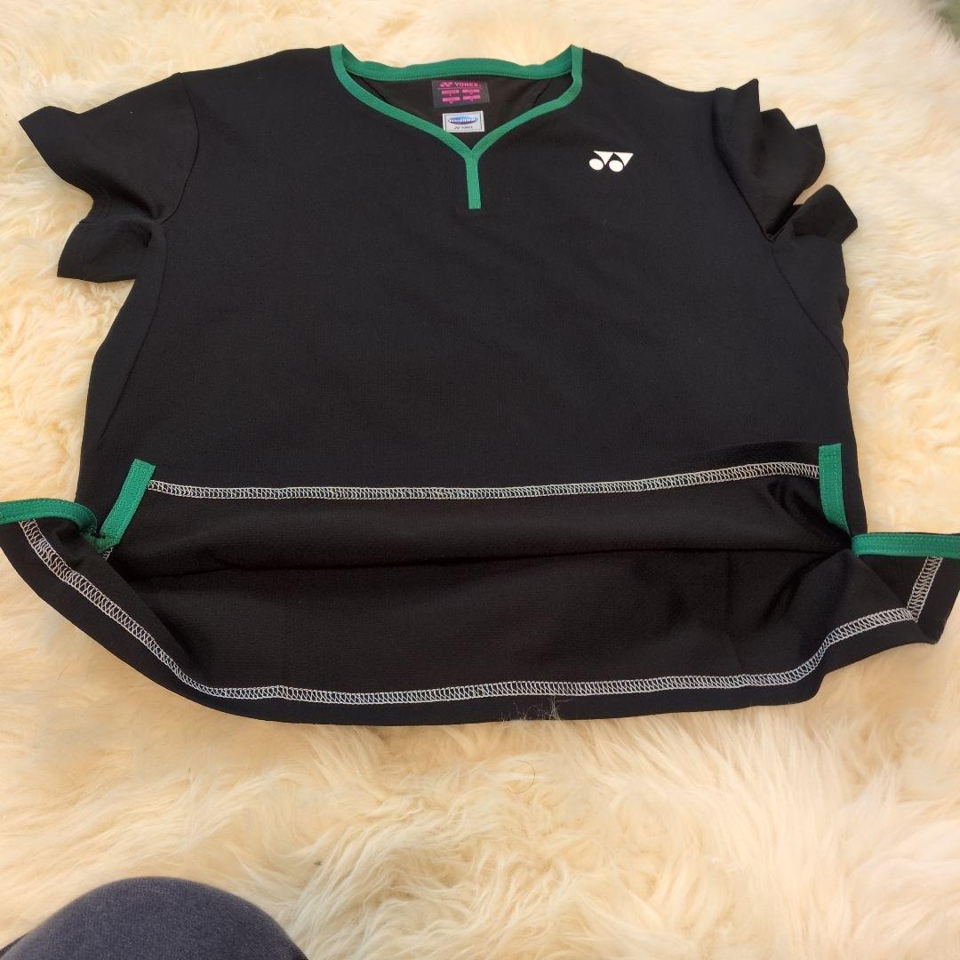 YONEXヨネックス　テニスウェア Tシャツ スカート セット ブラック