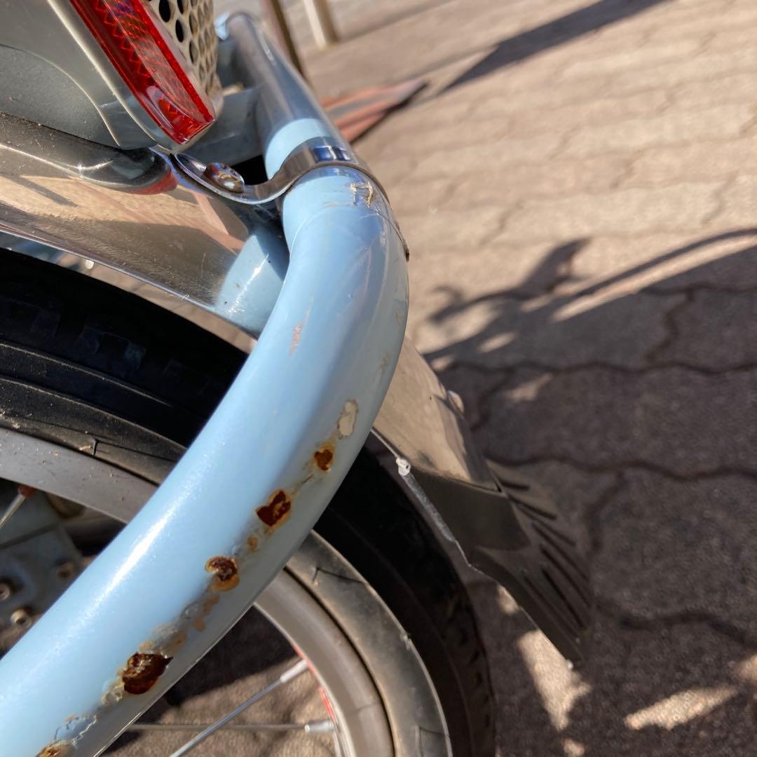 水色 三輪電動アシスト自転車