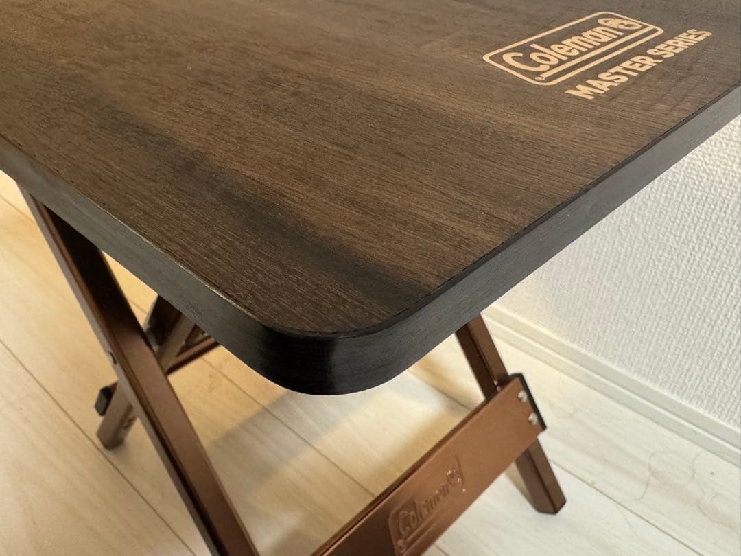 コールマン MASTER SERIES バタフライサイドテーブル 屋内でのみ使用
