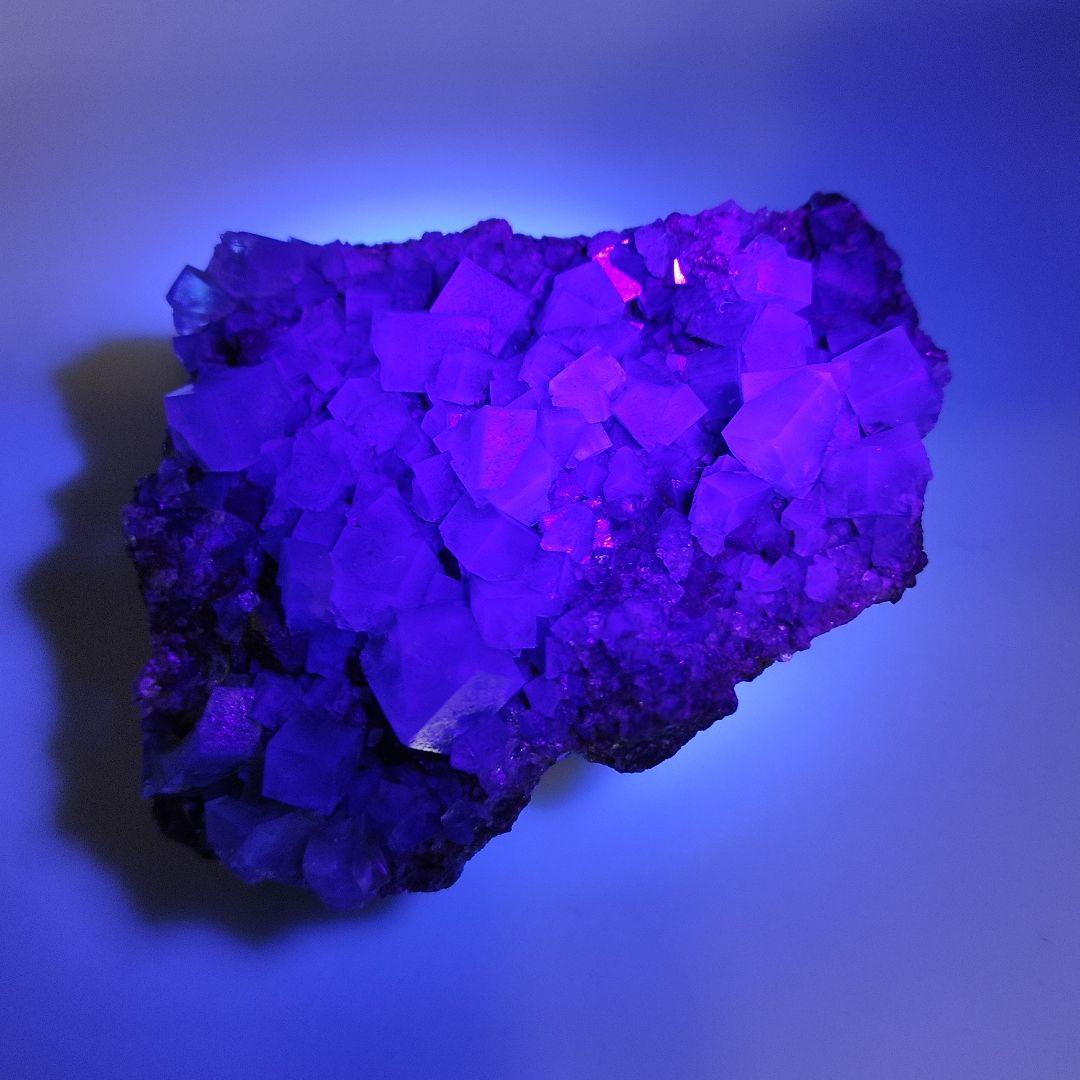 パワーストーン　天然石　フローライト　蛍光鉱物蛍石　73g　No.289