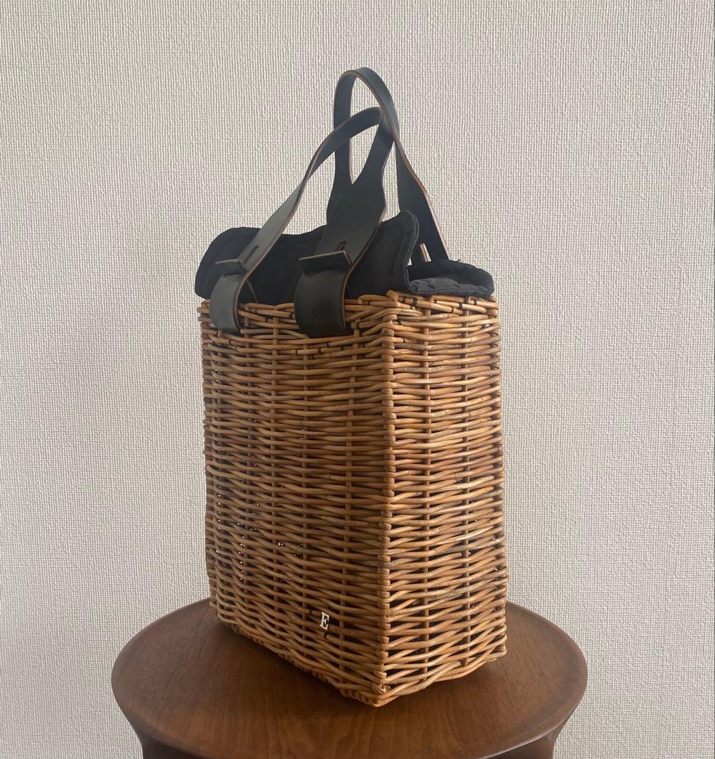 エバゴスebagos角たてバスケットスイッチハンドルリサイクルリップかぶせ黒