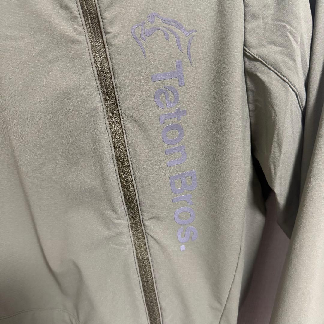 Teton Bros ブレスランナー フード付きジャケット カーキ　S 美品