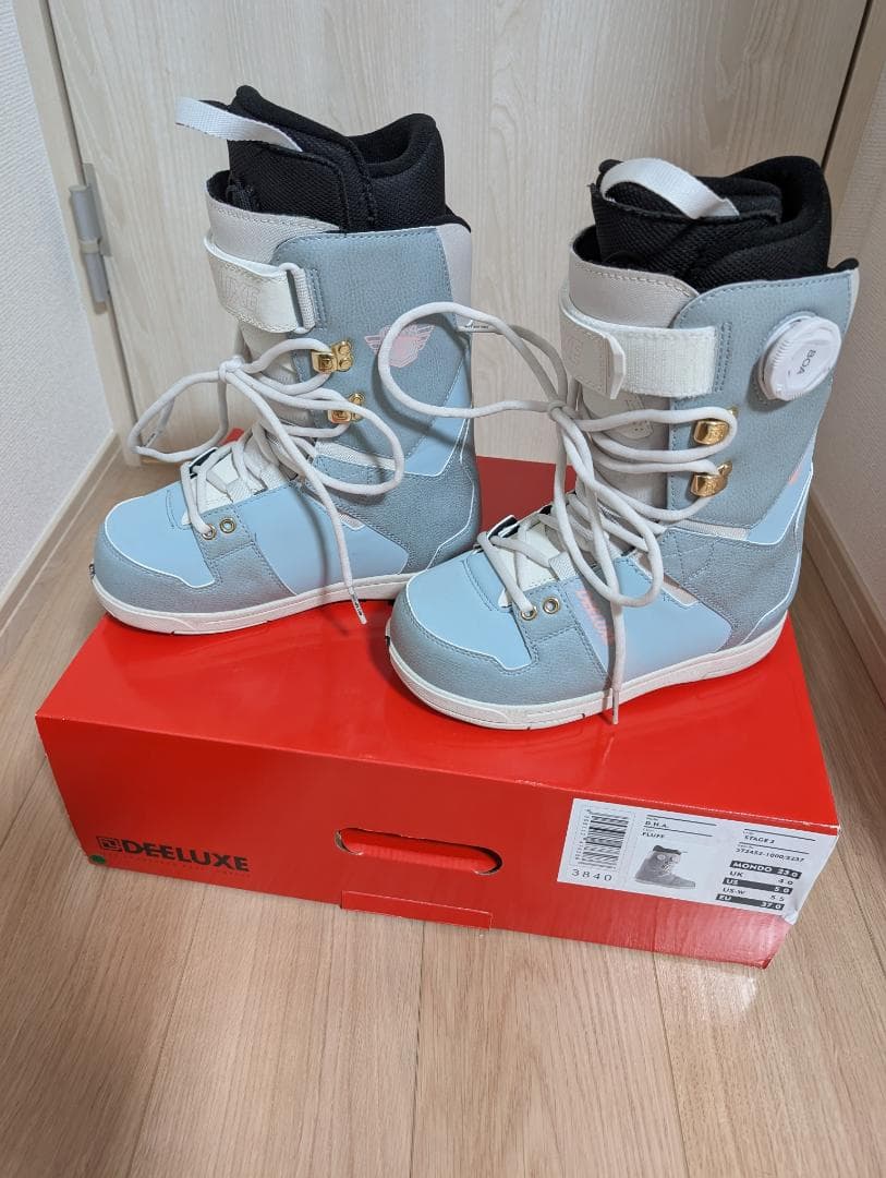 Deeluxe ディーラックス DNA 水色スノーボードブーツ 23 cm