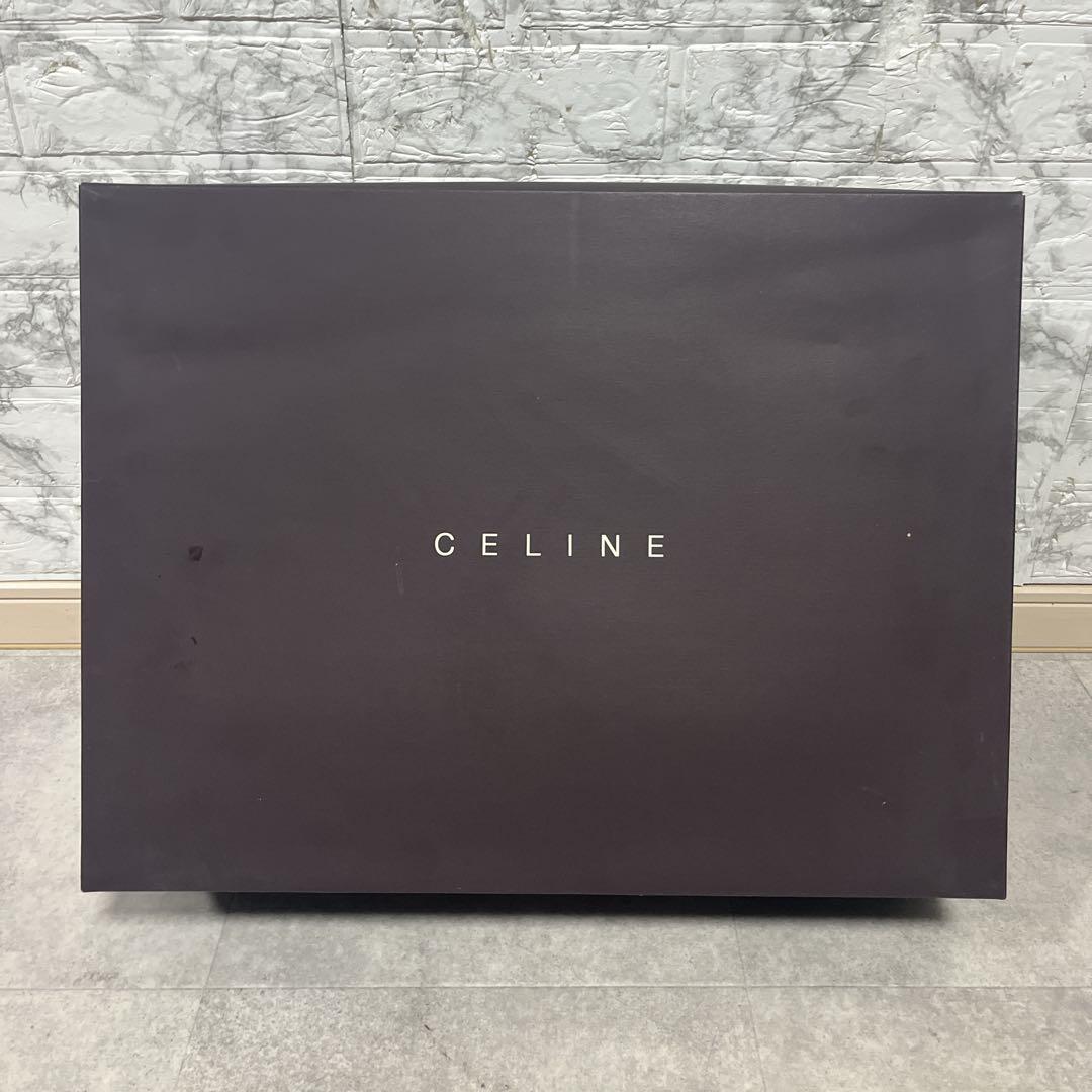 【新品未使用】CELINE アクリル毛布 140x200cm マカダム柄
