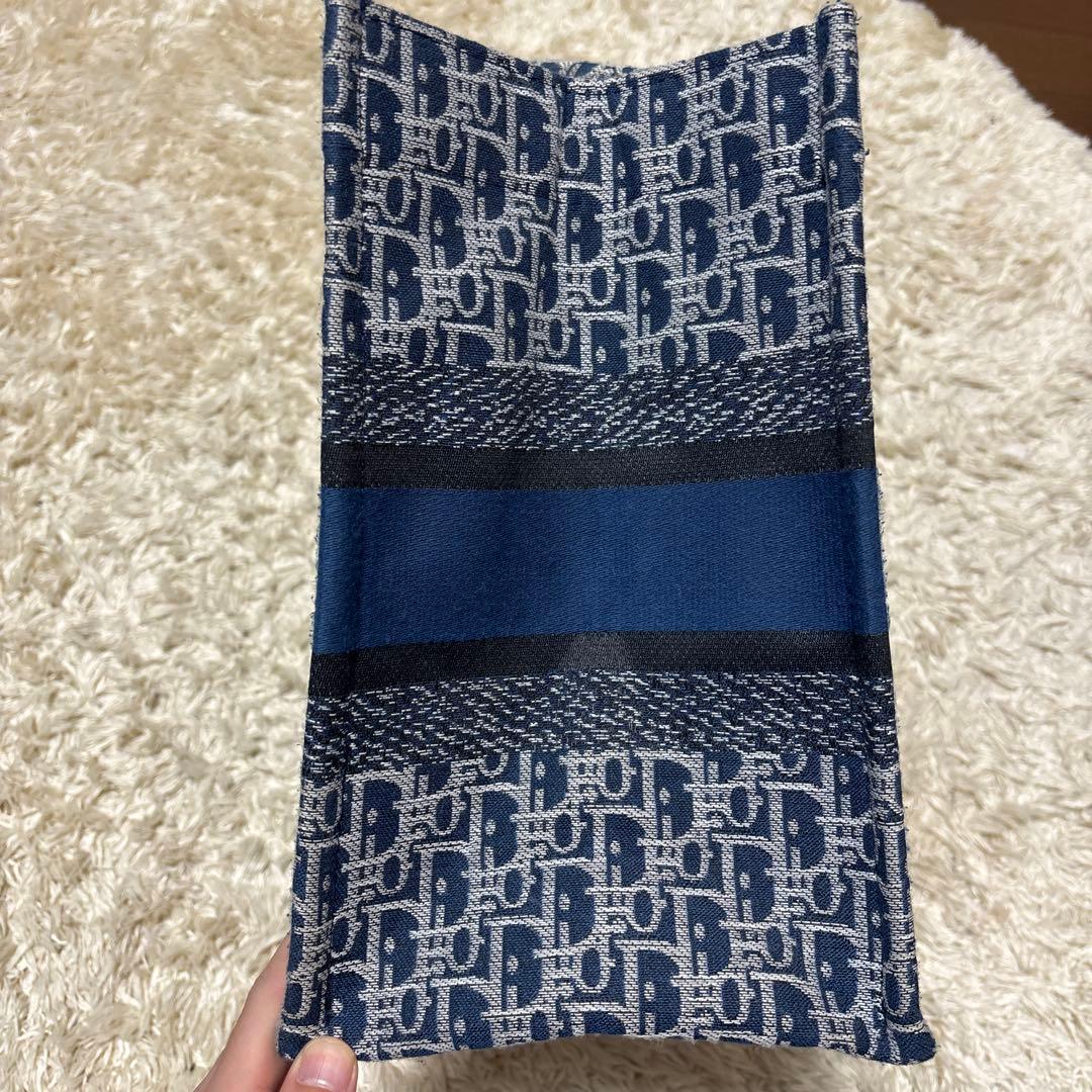 CHRISTIAN DIOR エコバッグ ネイビー