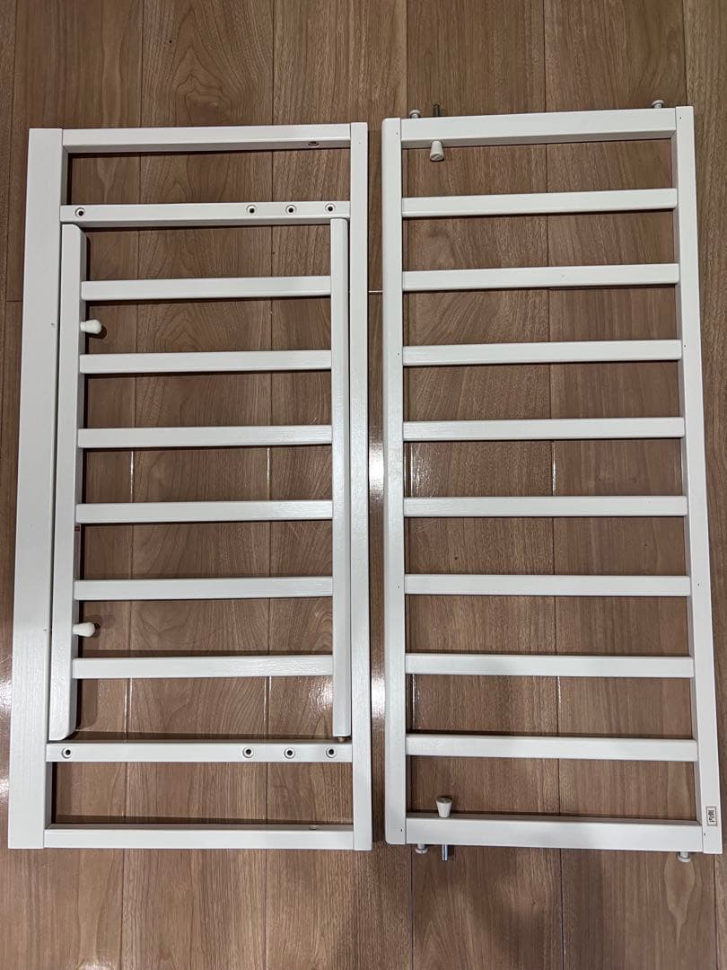 KATOJIベビーベッド ハイポジションミニベッドアーチ（ホワイト）