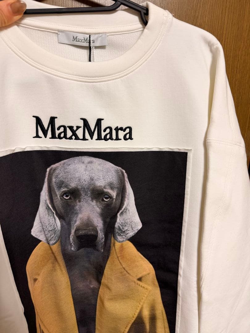 Max Mara★BACCO コットン スウェット　トレーナー　犬