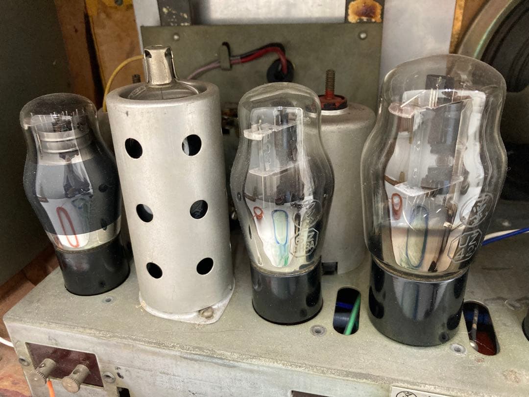 【稼働品✨】 Toshiba 東芝 マツダ　真空管ラジオ 昭和レトロ　激レア美品