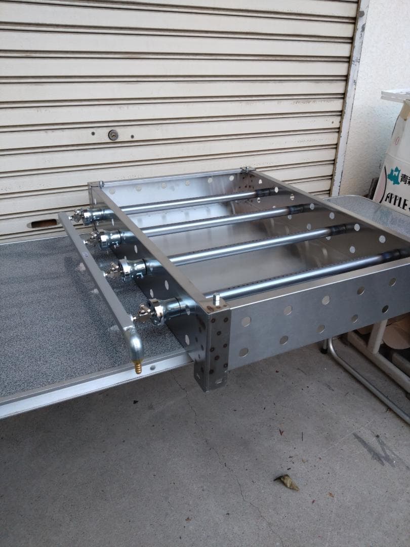 ネット専売品　極厚６ミリ鉄板　鉄板焼きグリラー　幅７５×５５　お好み焼きそば祭り