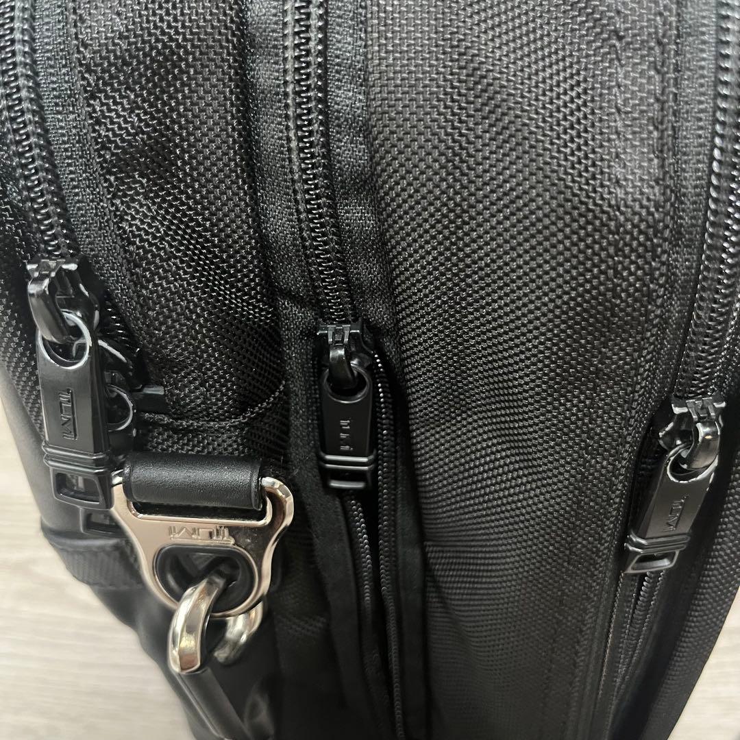 【美品】 TUMI ビジネスバッグ ALPHA3 BLACK CHROME 限定