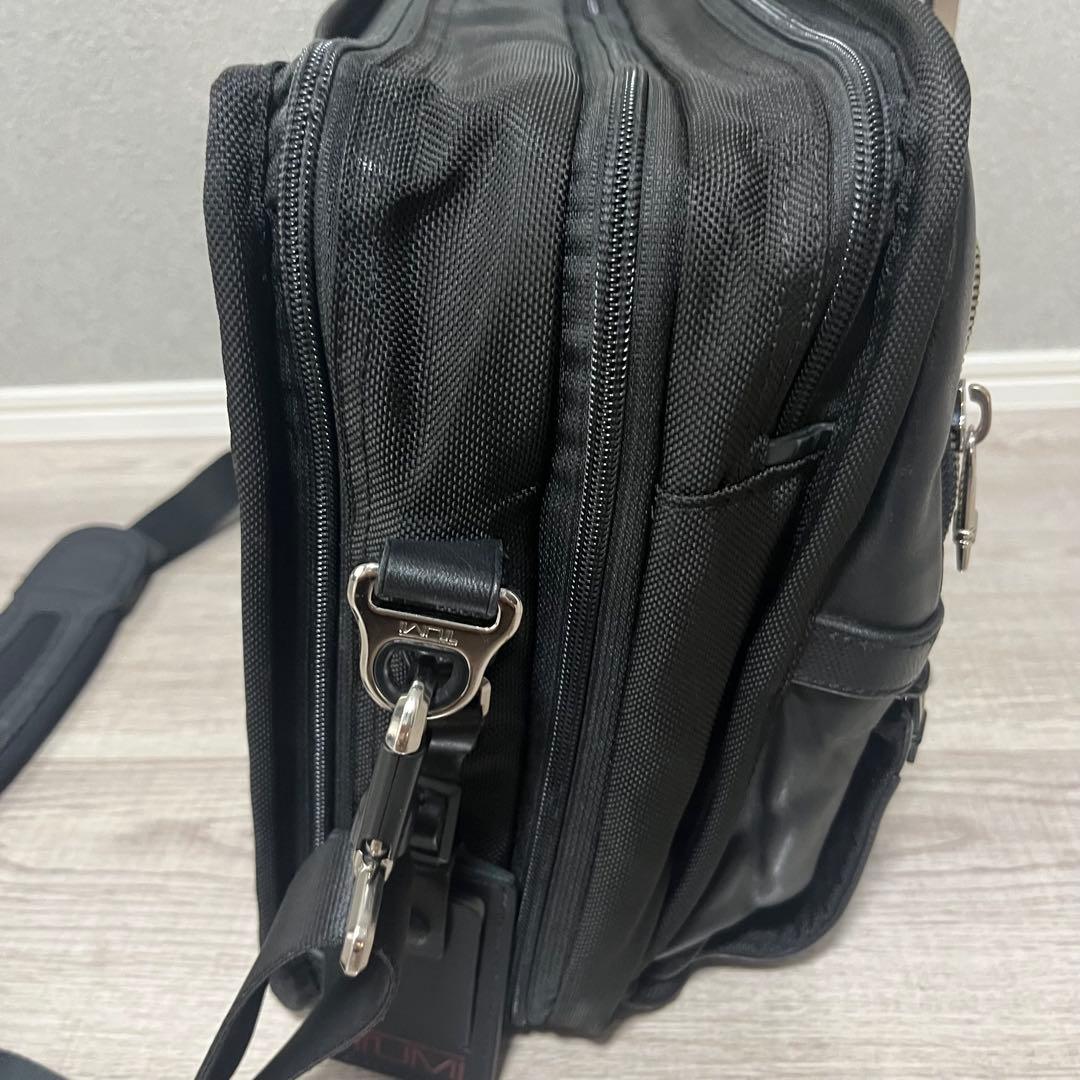【美品】 TUMI ビジネスバッグ ALPHA3 BLACK CHROME 限定