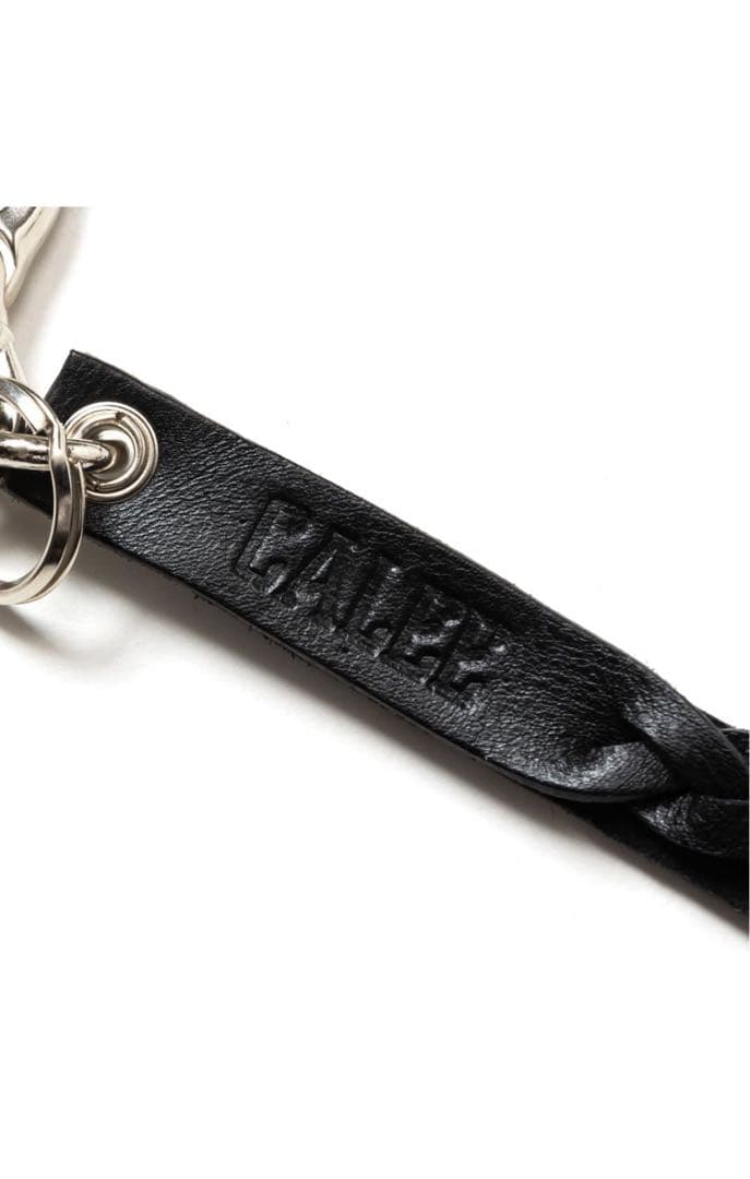 小物 STUDS & KNITTING LEATHER KEY RING 24AW