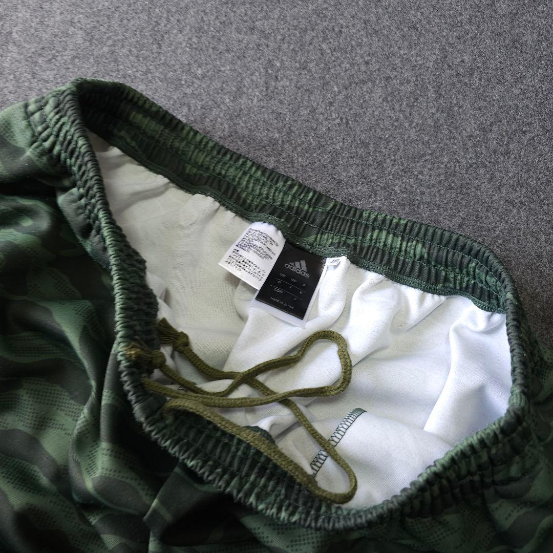 【アディダス】人気ロゴマーク×カモフラ柄総柄 長袖ジャージセットアップ 5L