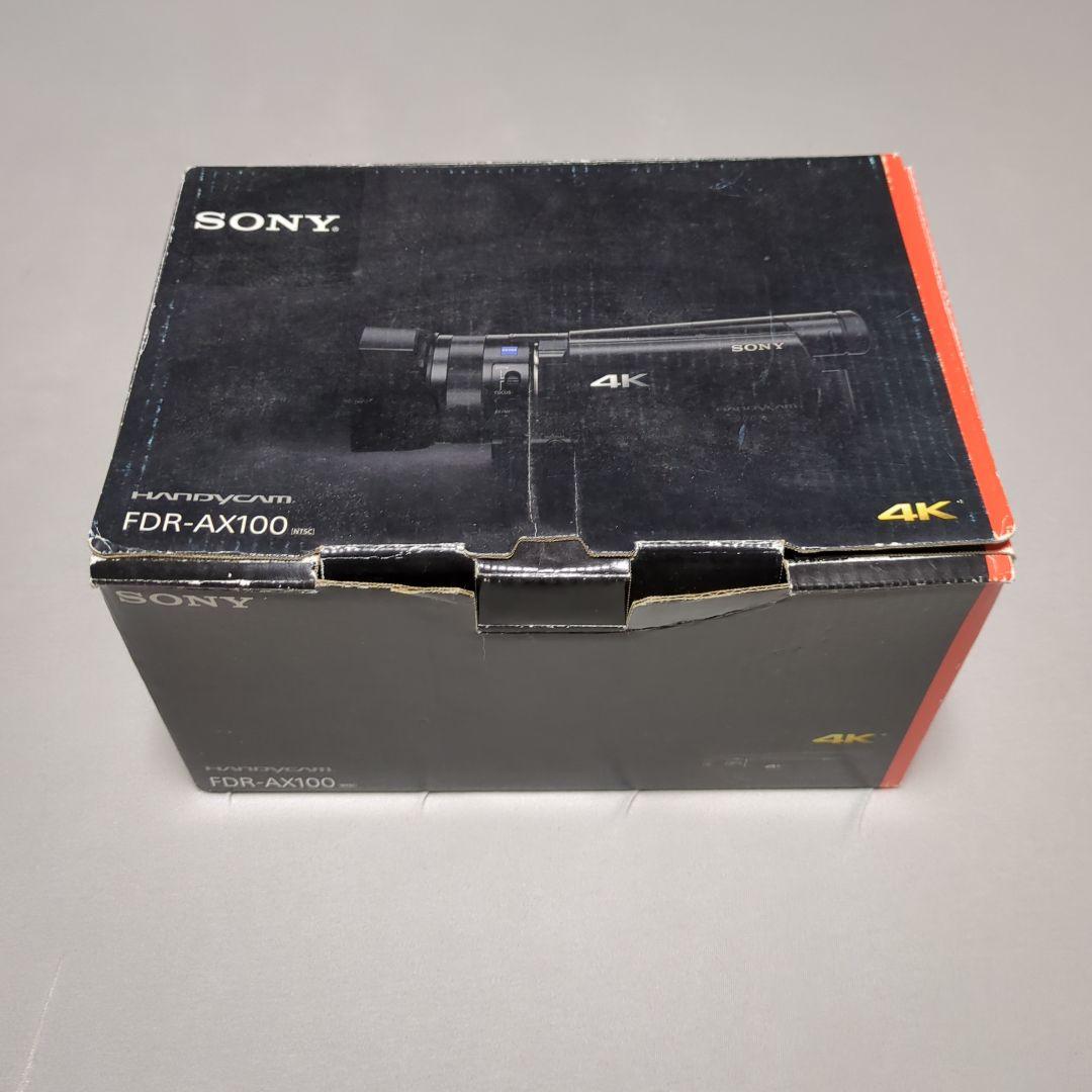 FDR-AX100 SONY 4K ハンディカム ZEISSレンズ