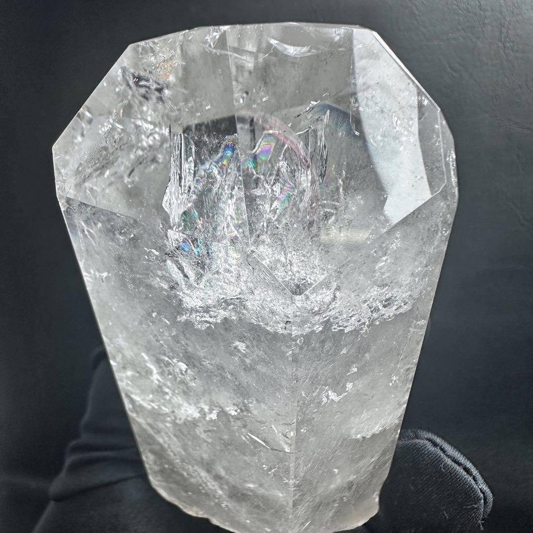 高品質浄化 超強いパワーレインボーヒマラヤクラスターパワーストーン原石A1095