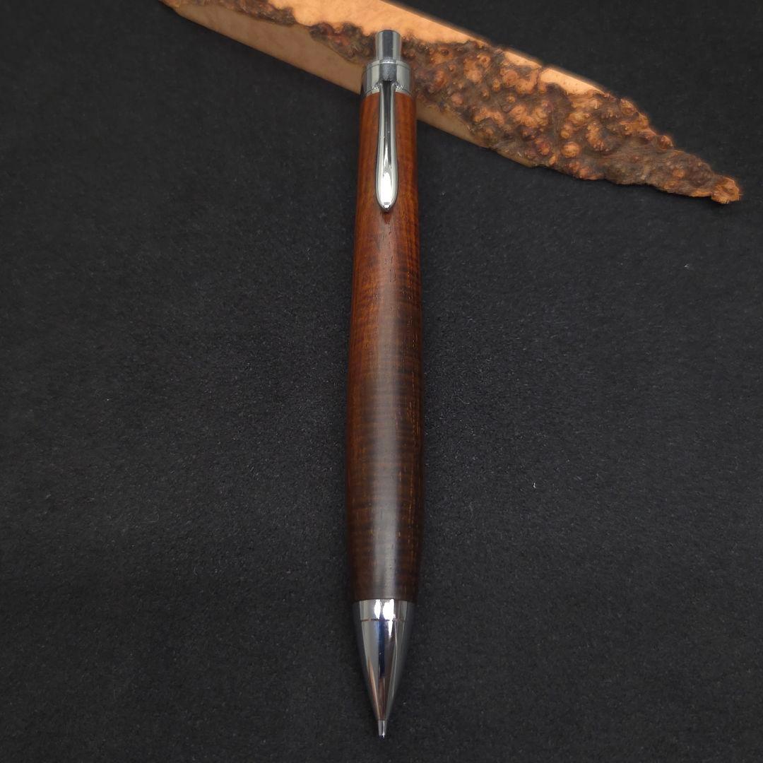 No.39ハンドメイド木軸シャーペンサイアミーズローズウッド