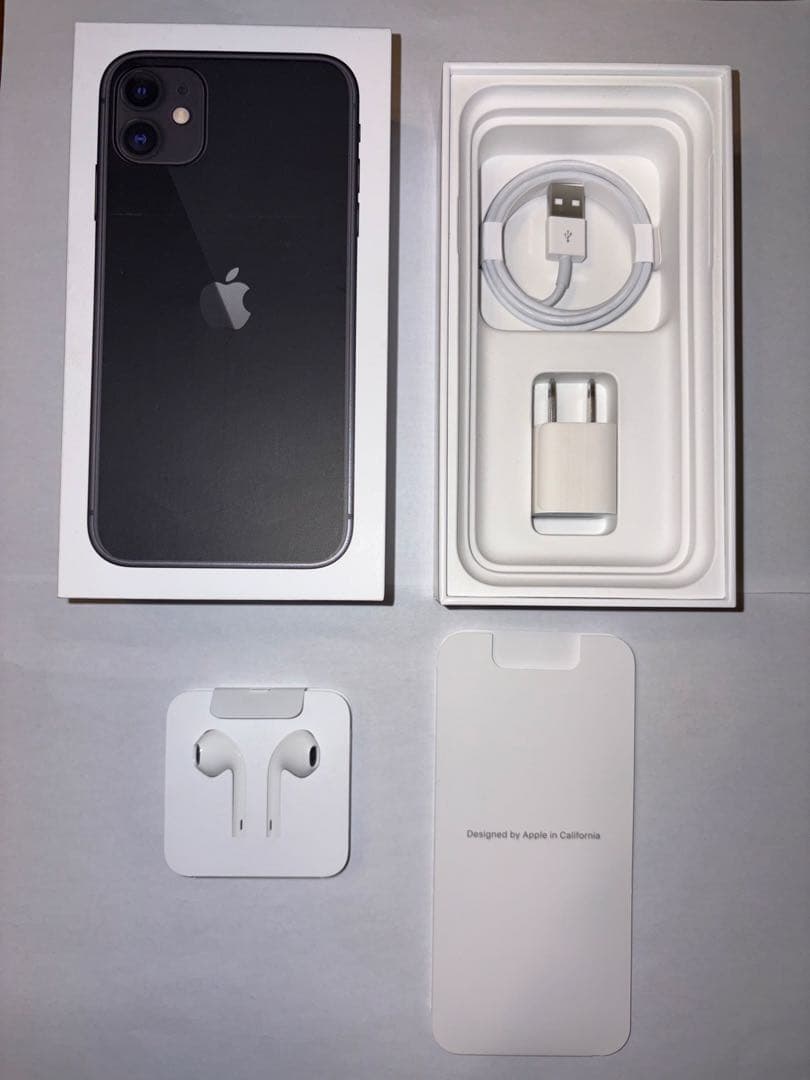 iPhone11 128GB ブラック SIMフリー 美品 電池100%