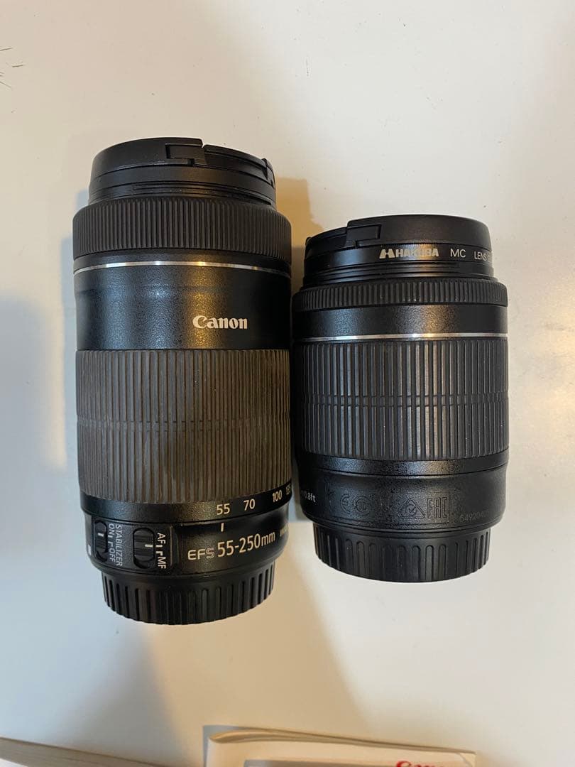 Canon EOS Kiss X8i 本体 + レンズ2本 + 付属品