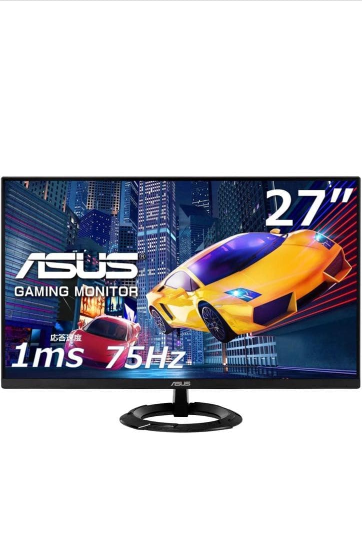 ASUS ゲーミングモニター VZ279HEG1R-J 27インチ
