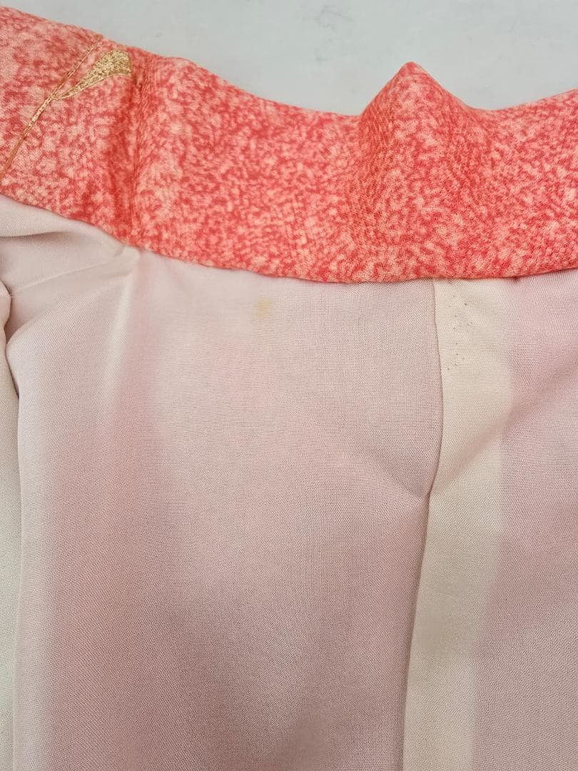 七五三　小さめ7歳～　正絹　着物　セット　女の子 *c78