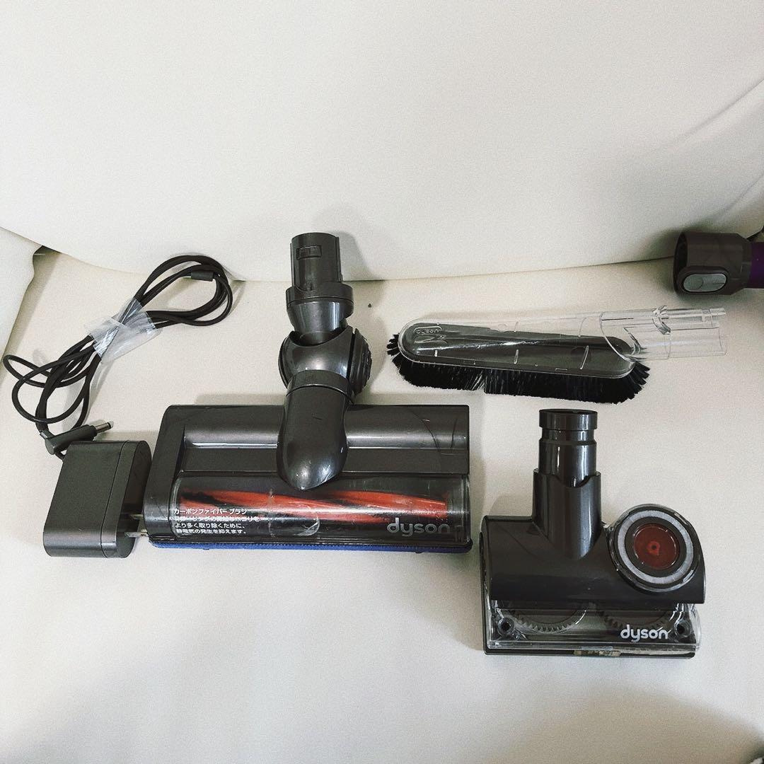 dyson v6 掃除機　パープル