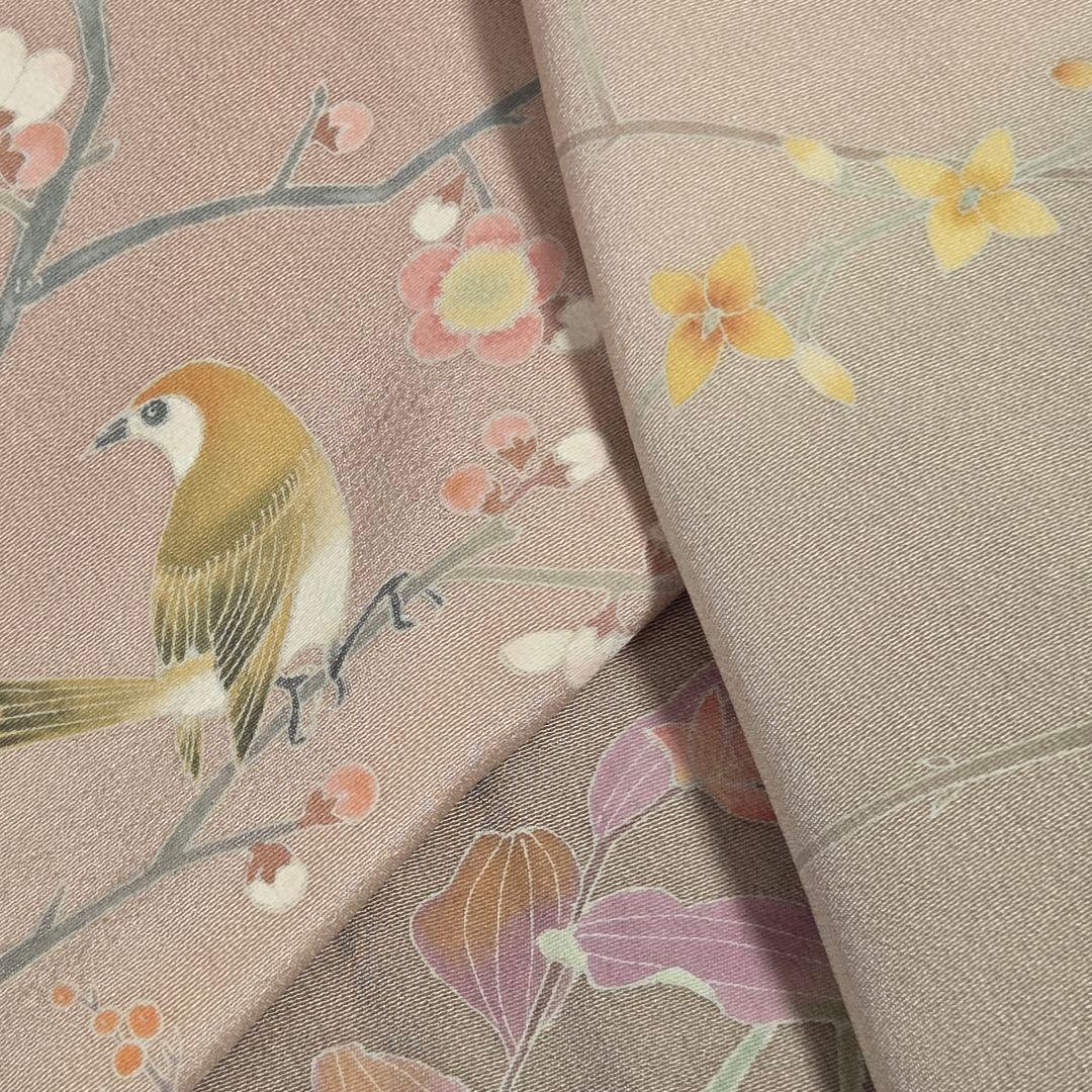 着物と帯京月花 m3775 ■割と綺麗な正絹訪問着4点■加賀刺繍友禅金彩加工