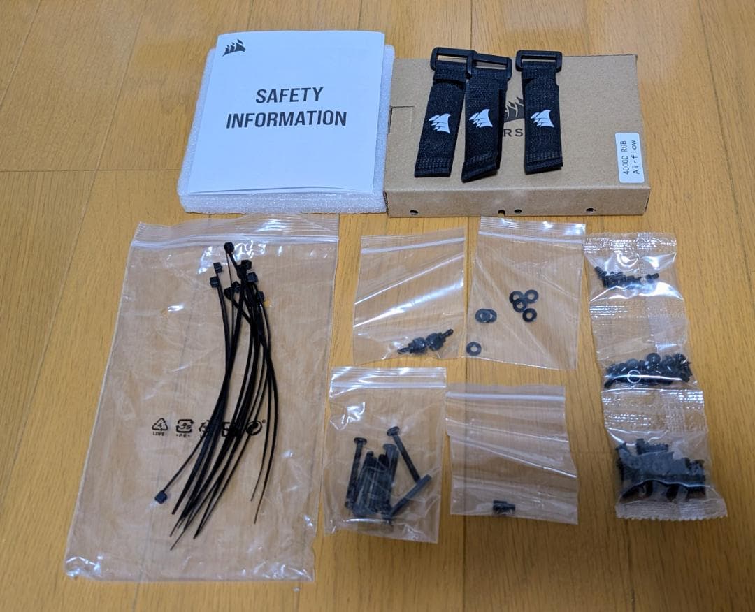 CORSAIR iCUE 4000D RGB AIRFLOW(LX120付)