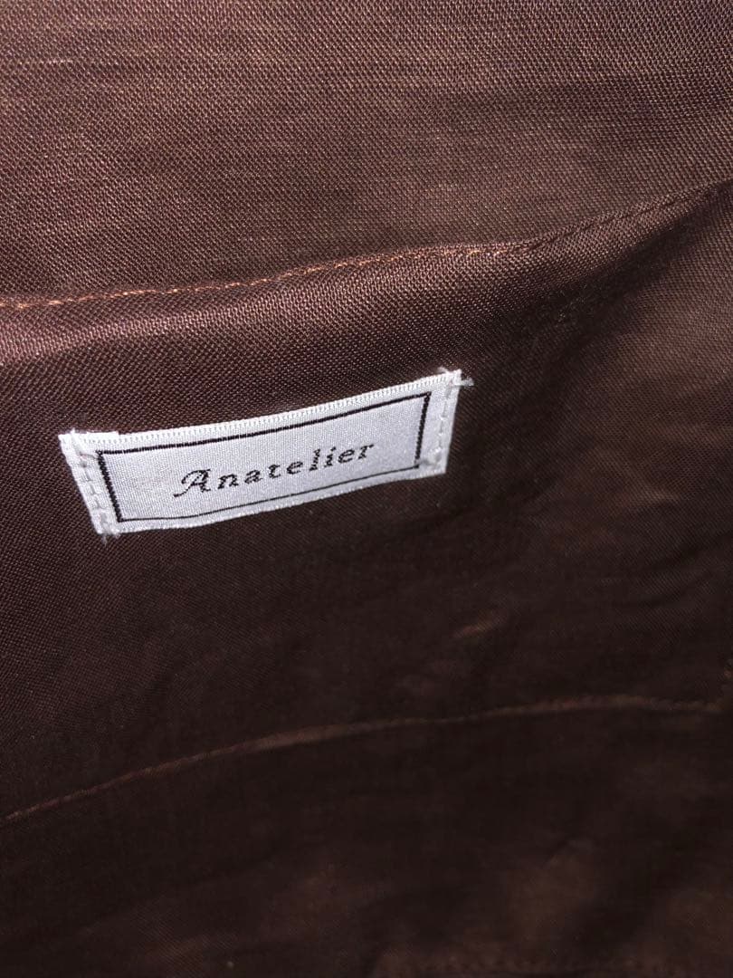 anatelier アナトリエ　リボン　かごバッグ