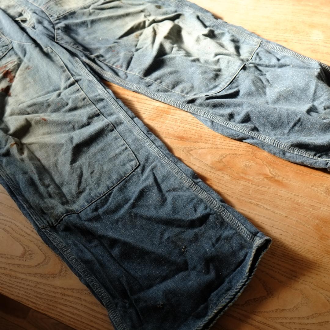 ANACHRONORMアナクロノーム リメイク ダメージ オーバーオール メンズ