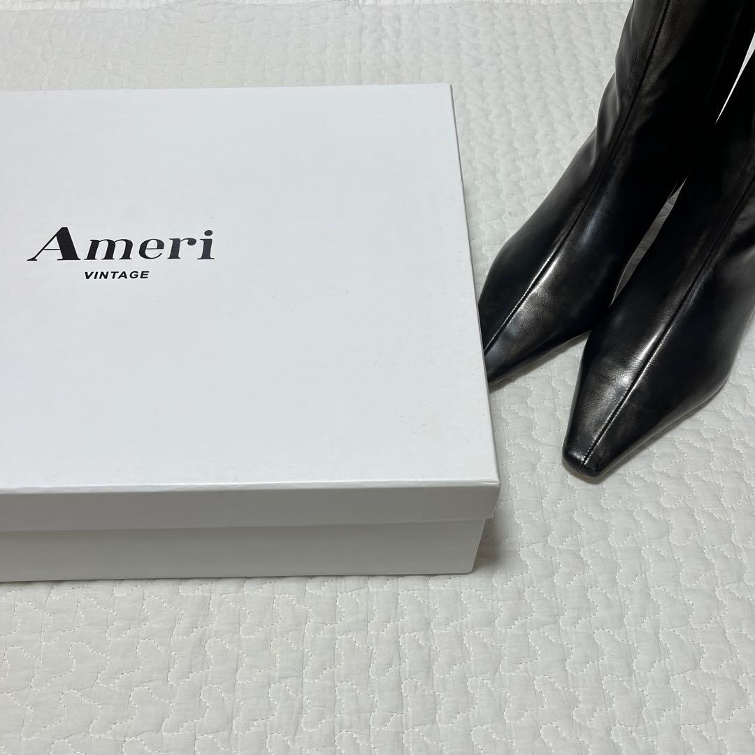 アメリ ★ POINTED TOE GRUNGE LIKE BOOTS【 S 】