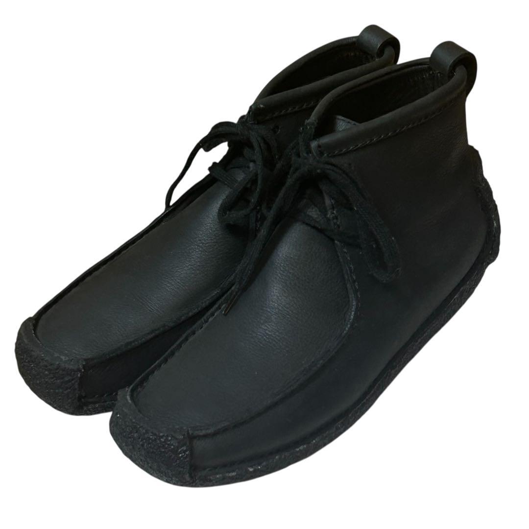 r2d32 クラークスオリジナルズ　ナタリーハイカット　ブラック　26