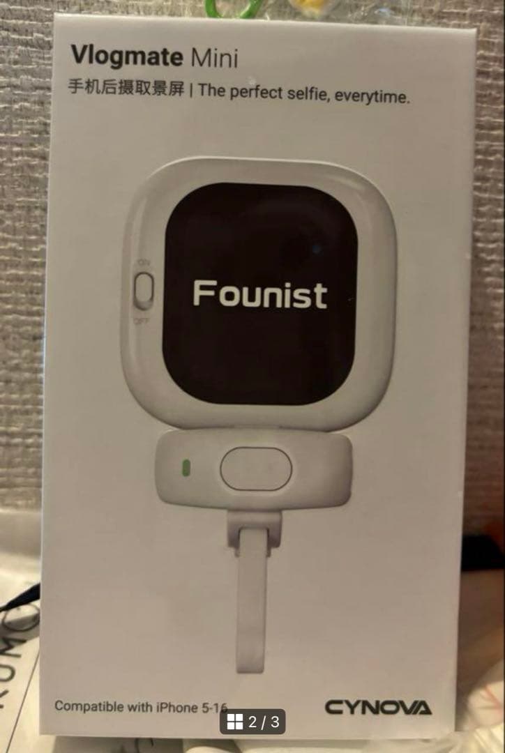 なーなん♡ 自撮りモニター Founist Vlogmate Mini