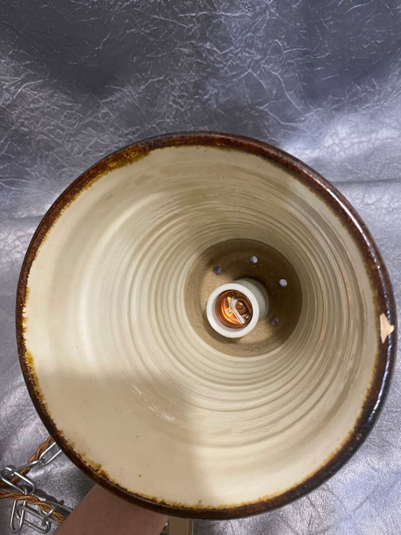 レア品‼️ ジャーナルスタンダード 別注 益子焼 ペンダントライト