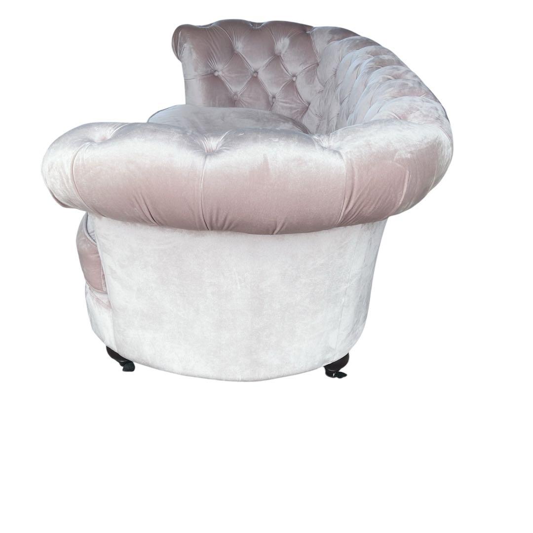 kino Classic Feve 2Pソファ ペールピンク 極美品