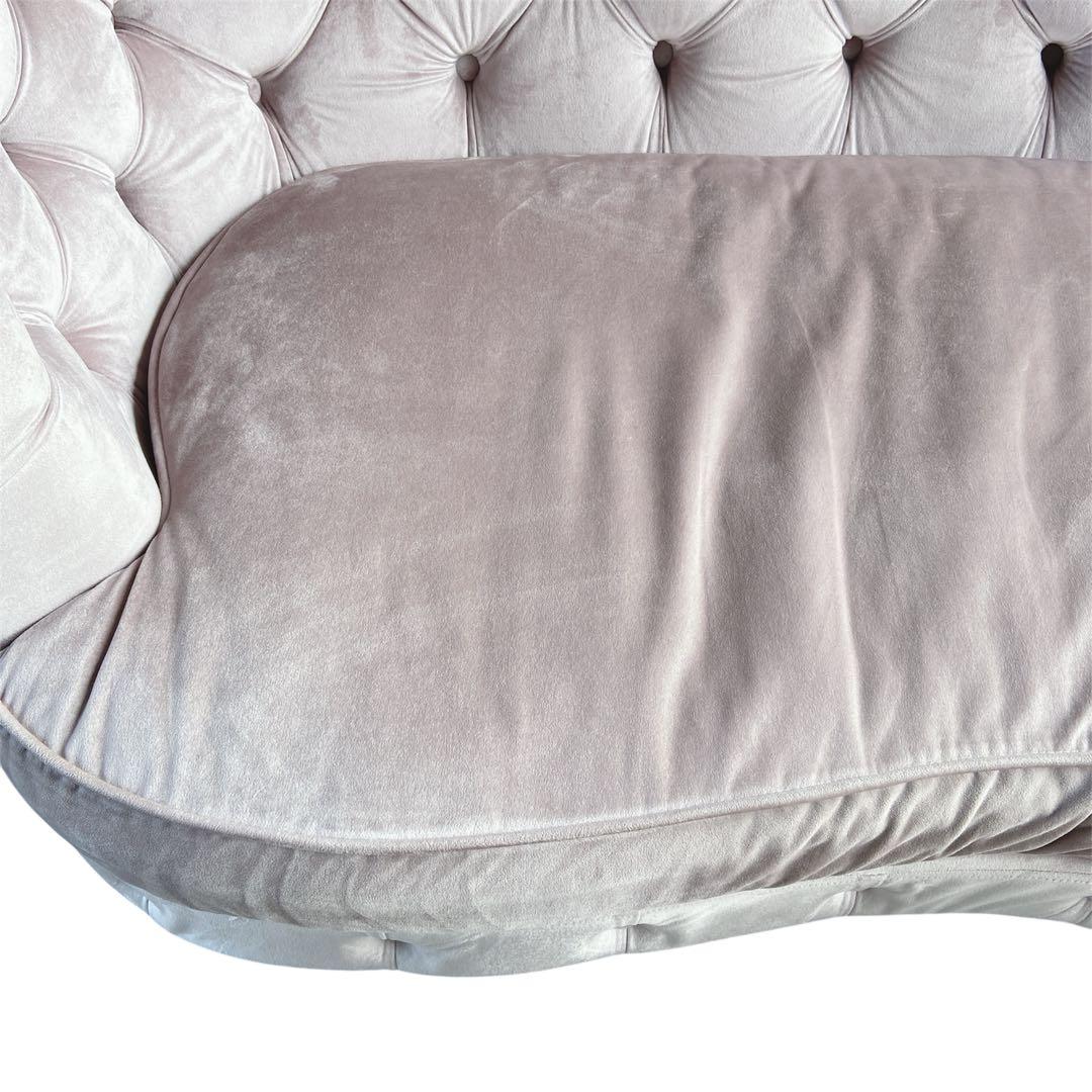 kino Classic Feve 2Pソファ ペールピンク 極美品