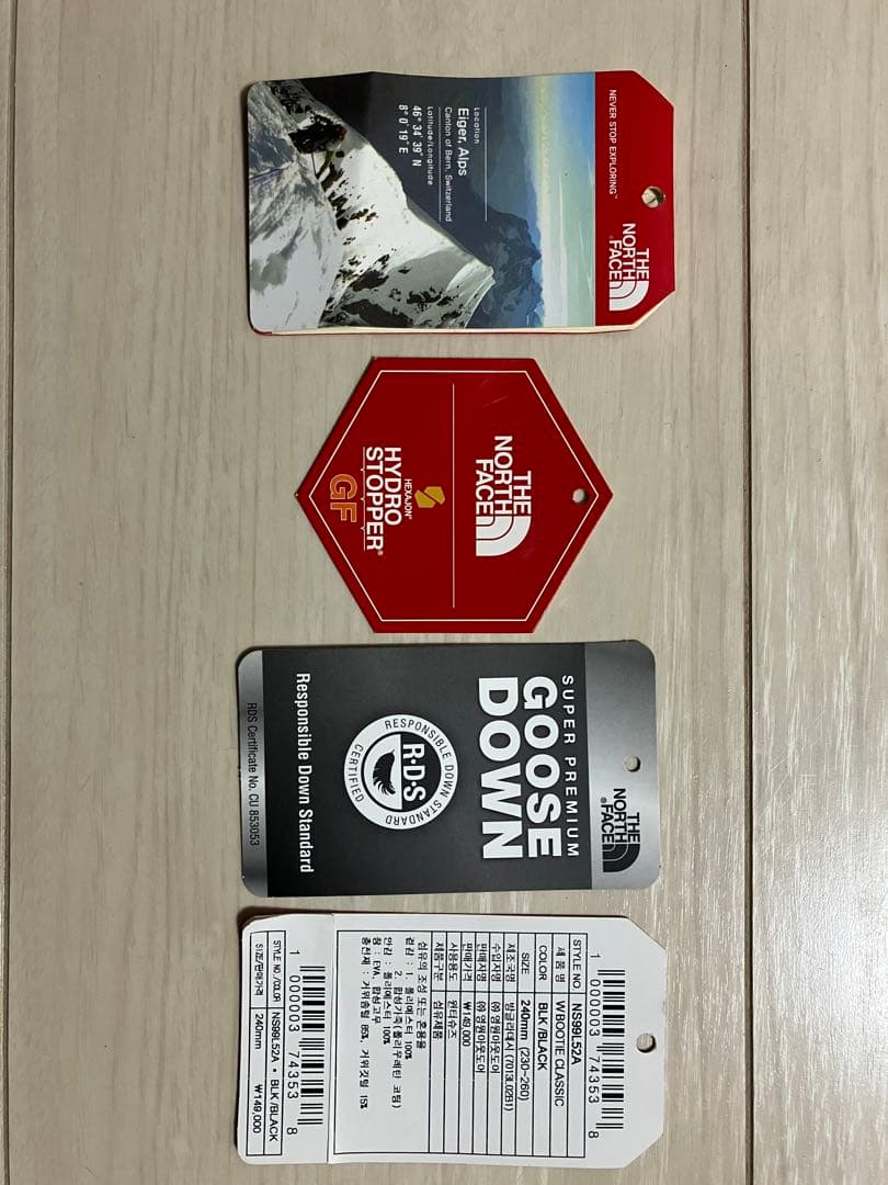 ジ*☆様 美品☆1度着用のみ！ノースフェイス/スノーブーツ24cm/W Boot