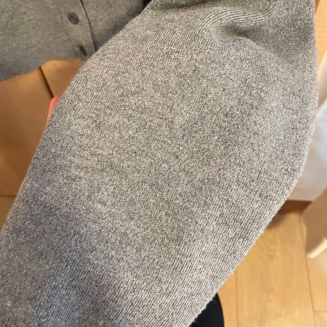 caban カーディガン　グレー