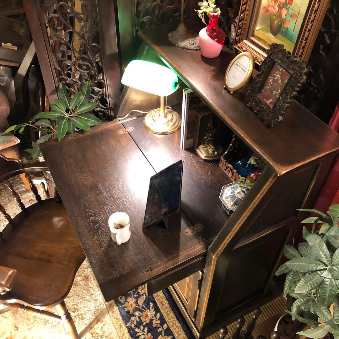 Sale 国産ヴィンテージ 北海道　旭川　近藤工芸　ライティングビューロー