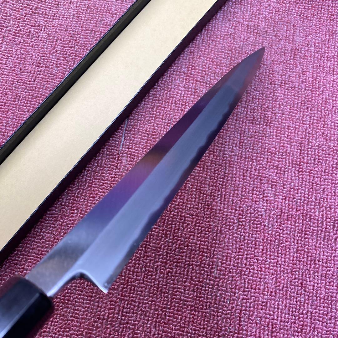 白ニ鋼　フグ引き包丁　270㎜　9寸